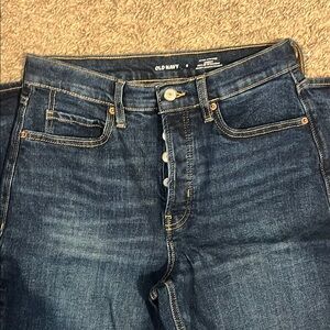 Old Navy Women’s High-Rise CURVY Straight Jeans